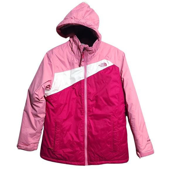 The North Face Pink Abernathy HyVent Waterproof Snow Jacket Size 18 - Picture 1 of 6